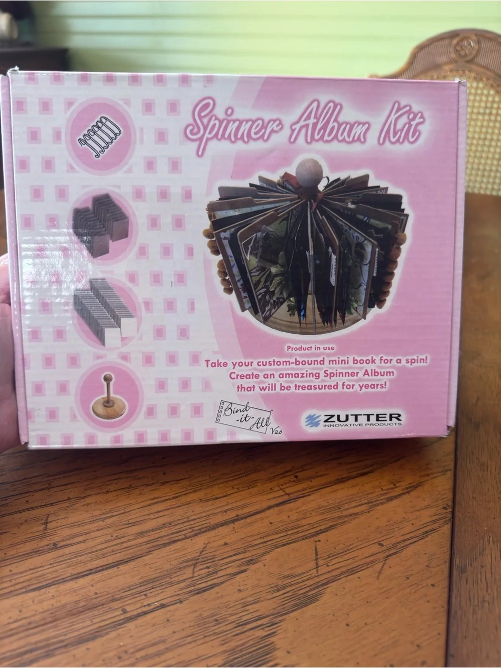 Spinner Album Kit - Pink